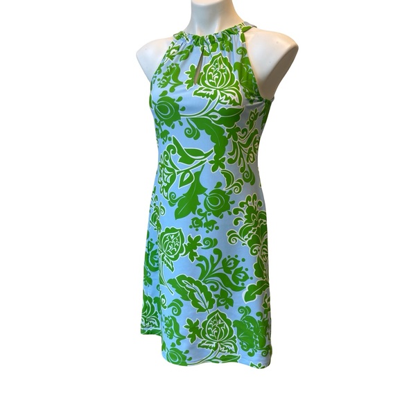 Jude Connally Lisa Keyhole Halter Dress, Sz XS - Picture 3 of 13